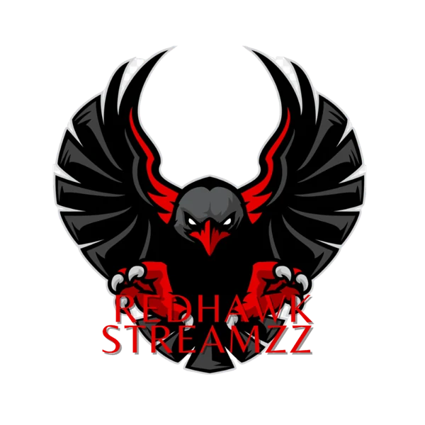 RedHawk Streamzz hawk mascot logo