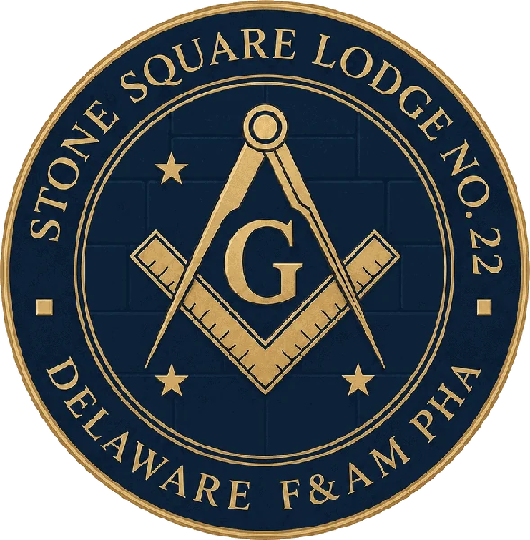 Stone Square Lodge No. 22 seal logo