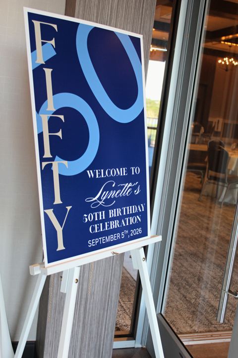 The Room at Lynette's 50th birthday celebration, photograph 4.