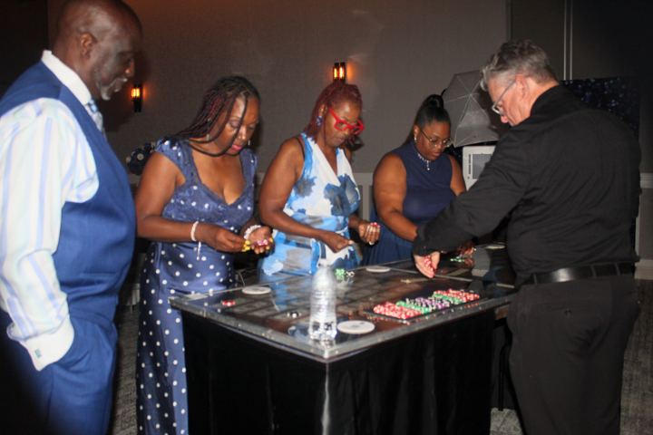 The Games at Lynette's 50th birthday celebration, photograph 39.