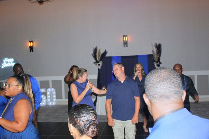 The Dance Floor at Lynette's 50th birthday celebration, photograph 102.